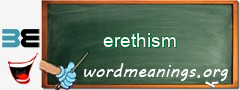 WordMeaning blackboard for erethism